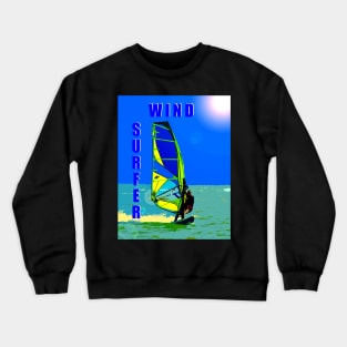 Wind Surfer Crewneck Sweatshirt